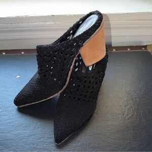 Jeffrey Campbell x free people woven mules